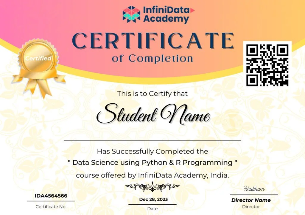 Final Certificate
