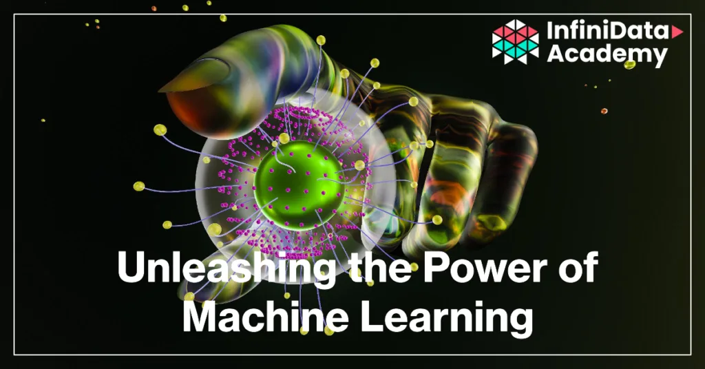 Conceptual image representing the power of machine learning for data science courses in India